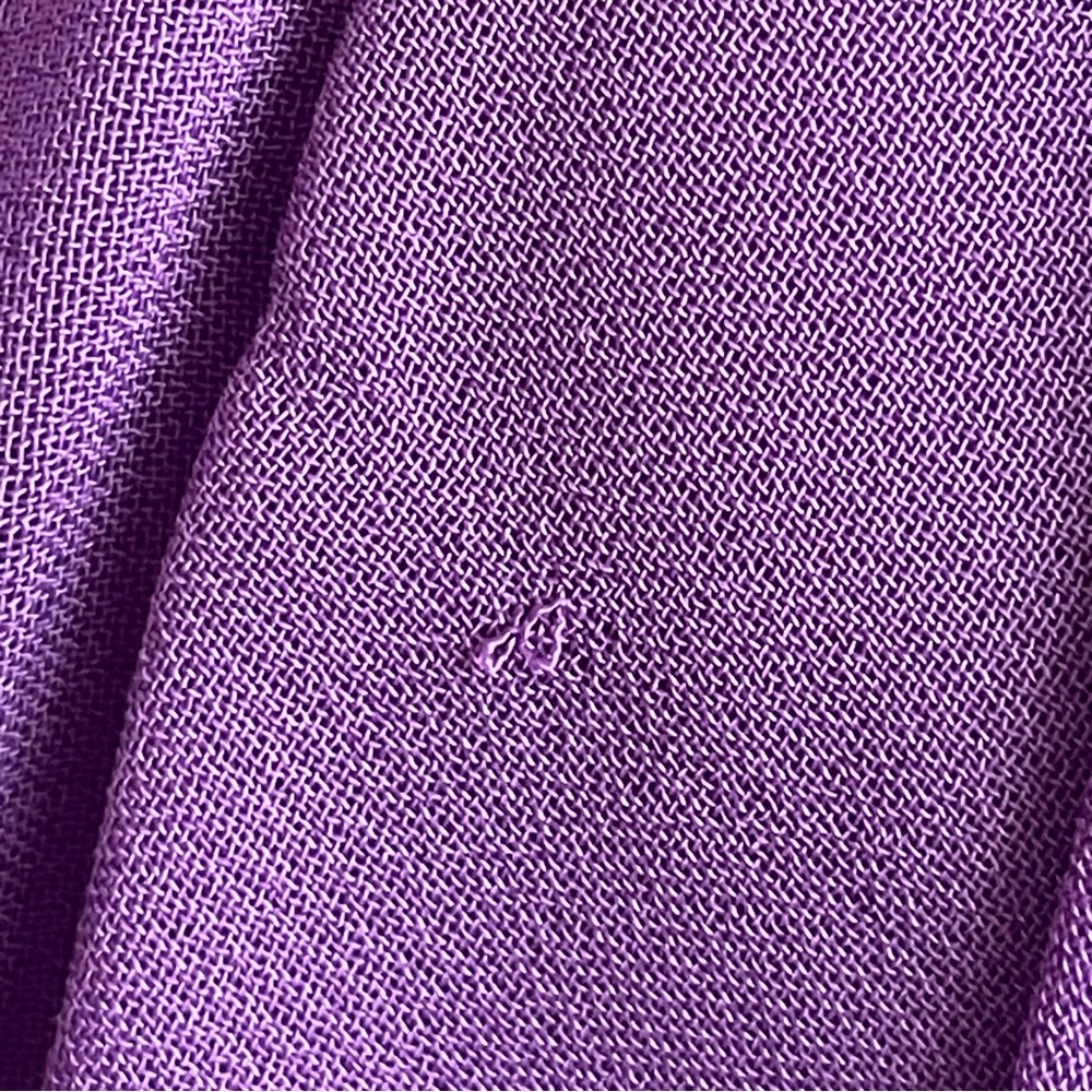 $75 SALE Formal Evening Gown One Shoulder Corset Embellish Purple Holiday Party - Picture 8 of 10